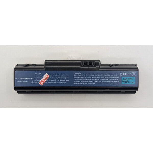Аккумулятор AS07A72, Li-ion Acer Aspire 4520, 4710, 5536 11,1V, 5200mAh, 58Wh