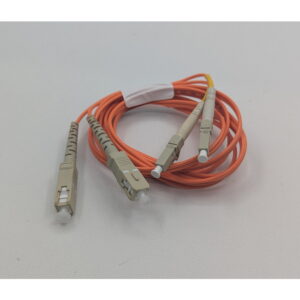 Оптический патч-корд 2LC(PC)-2SC(PC), 1,5m