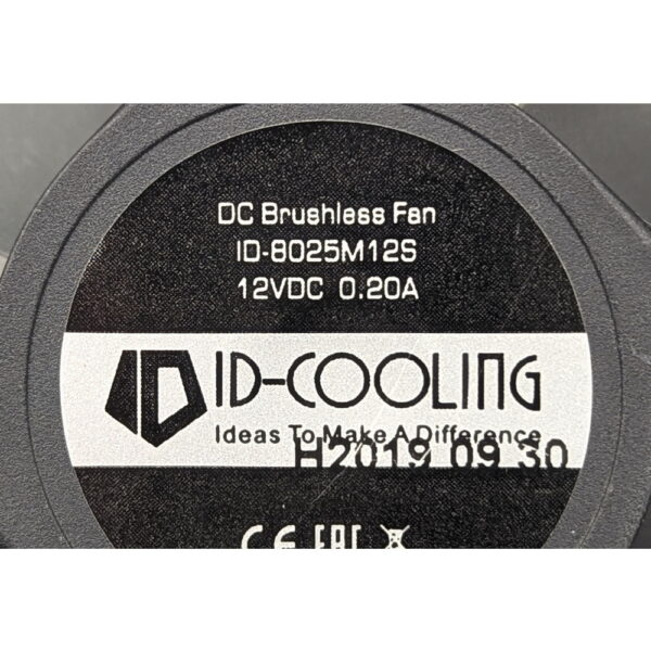 Вентилятор ID-8025M12S, ID-COOLING