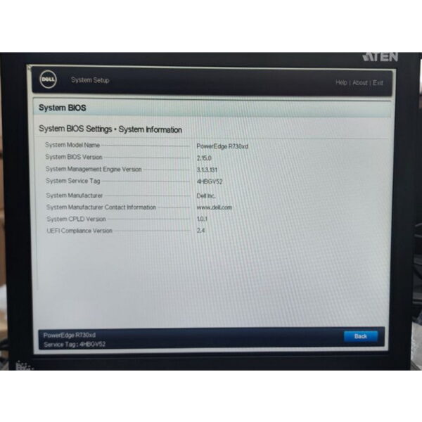 Сервер Dell PowerEdge R730XD, 037G1N: платформа - 1 шт., радиатор - 2 шт., вентилятор - 6 шт., блок питания - 1 шт., БЕЗ процессоров, модулей памяти, и дисков!