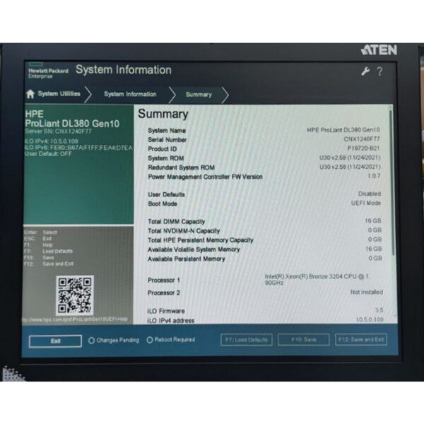 Сервер HPE Proliant DL380 Gen10, 19720-B21, 870109-001: платформа - 1 шт., радиатор - 2 шт., вентилятор - 6 шт., блок питания - 2 шт., БЕЗ процессоров, модулей памяти, и дисков!