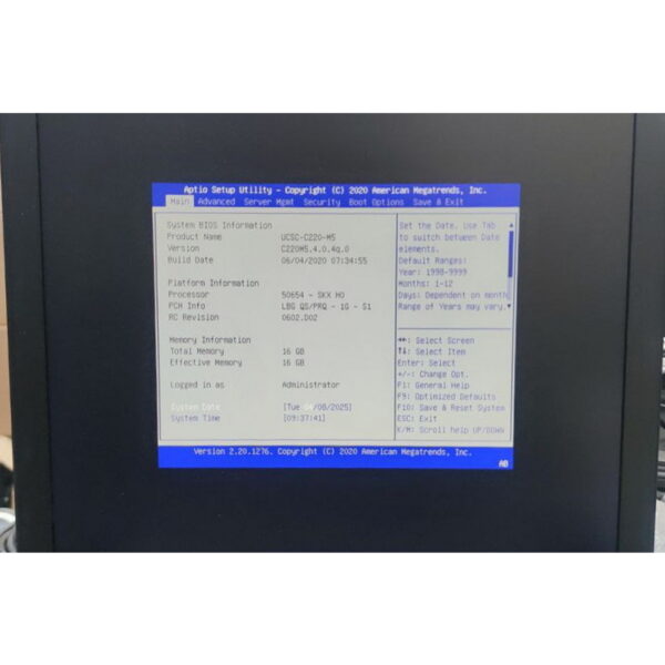Сервер Cisco Hyperflex 220c M5, 74-105774-02: платформа - 1 шт., радиатор - 2 шт., вентилятор - 7 шт., блок питания - 2 шт., БЕЗ процессоров, модулей памяти, и дисков!