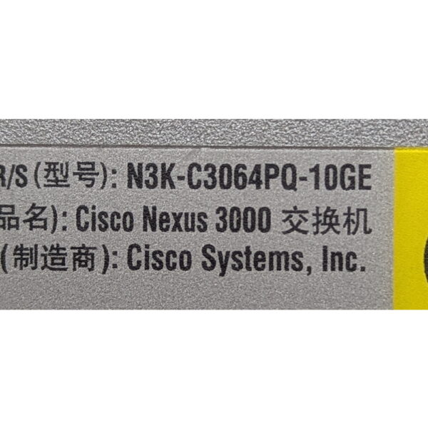 Коммутатор N3K-C3064PQ-10GE, 68-4339-01, Cisco, 32 x 10G SFP+