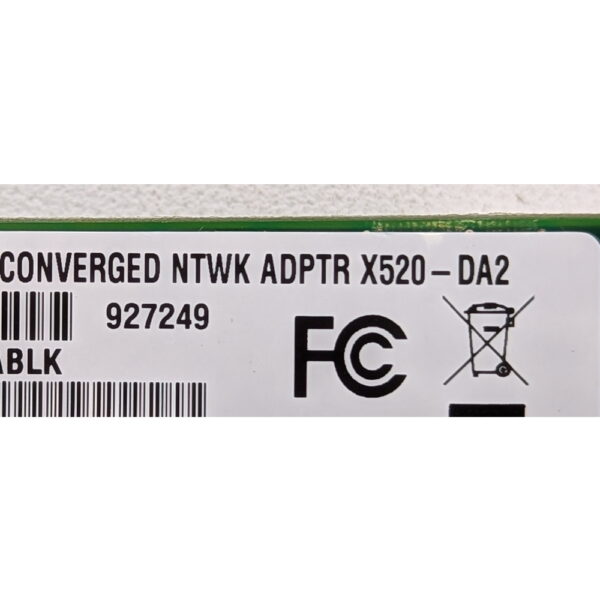 Сетевая карта X520-DA2, E10G42BTDABLK, 927249, Intel, 10Gb, 2 x SFP+, PCI