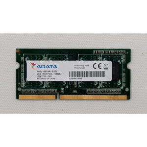 Модуль памяти A01L16BC4R1-BX7S, ADATA, 4GB, DDR3, 1600 MHz, SO-DIMM