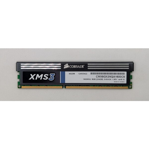Модуль памяти CMX8GX3M2A1600C9, Corsair, 4Gb, DDR3, 1600 MHz, DIMM