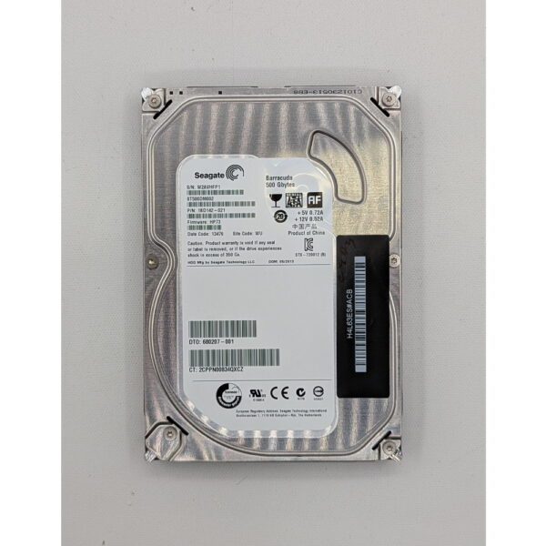 Жесткий диск ST500DM002, 680207-001, Seagate, HP, 500Гб, SATA, 3.5"