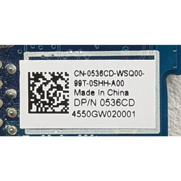 Дополнительная плата 0536CD, Dell Inspiron, 5390, 5391, 7391