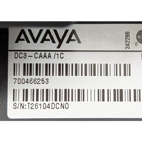 Зарядное устройство 700466253, DC3-CAAA/1C, Avaya DECT 3720, 3725, 3730, 3735