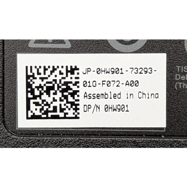 Аккумулятор 0HW901, Dell, Latitude E4300, E4310, 48WHr, 4400mAh, СОСТОЯНИЕ НЕ ИЗВЕСТНО, ПРОДАЕТСЯ КАК ЗАГЛУШКА!