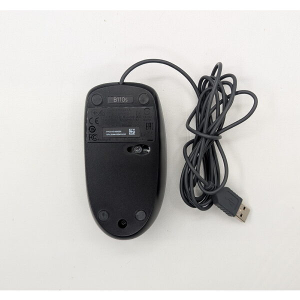Мышь 810-006358, Logitech B110s, USB