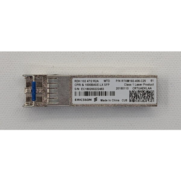 Трансивер RTXM192-406-C25, Ericsson, SFP, 1,25G, 1310nm, 10km