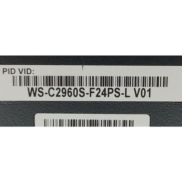 Коммутатор WS-C2960S-F24PS-L, Cisco Catalyst 2960-SF 24 FE, PoE, 370W
