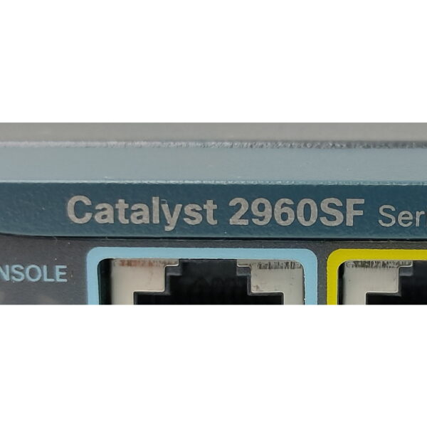 Коммутатор WS-C2960S-F24PS-L, Cisco Catalyst 2960-SF 24 FE, PoE, 370W