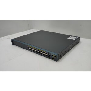 Коммутатор WS-C2960S-F24PS-L, Cisco Catalyst 2960-SF 24 FE, PoE, 370W