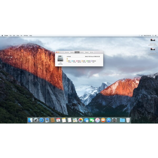 Моноблок A1418 Apple iMac 21.5" (54.6 см), (2012 года), процессор Intel i5 2.7 GHz, оперативная память 8 Гб DDR4, видеокарта Nvidia Geforce 640m 512 Мб, HDD диск 1 Тб, macOS ElCapitan, имеются следы эксплуатации, без мышки и клавиатуры!