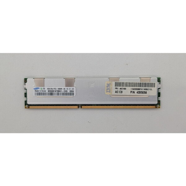 Модуль памяти M393B1K70BH1-CH9, 43X5056, 46C7453, IBM, Samsung, DDR3, 8GB, PC3-10600, 1333Mhz, ECC