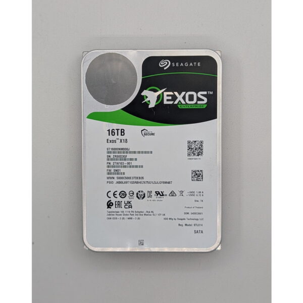 Жесткий диск ST16000NM000J, Seagate, 16 Тб, SATA, 3.5