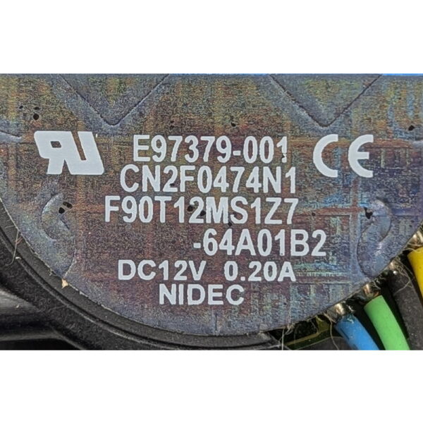 Система охлаждения E97379-001, F90T12MS1Z7, Intel, Nidec, LGA1200, 1150, 1151, 1155, 1156, 88 x 45 x 88мм