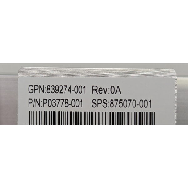 Радиатор 839274-001, P03778-001, HP, DL380, DL380p G10, 730.3 x 87.4 x 445.5мм