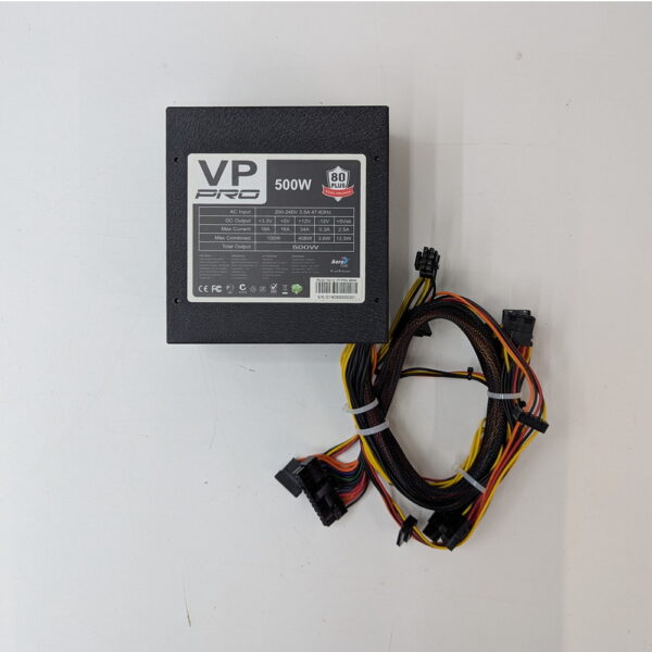 Блок питания VP PRO-500W, AeroCool, 500W, ATX