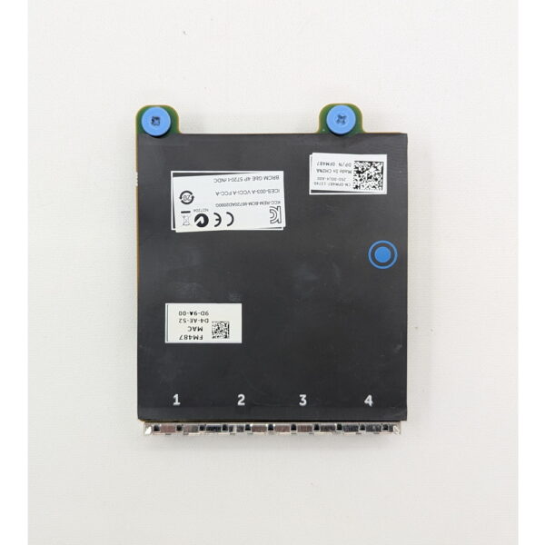 Сетевая карта 0FM487, Dell PowerEdge R820, R830, R720XD, R720, R720XD, R620