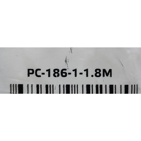 Кабель питания pc-186-1-1.8m, 180мм, Cablexpert