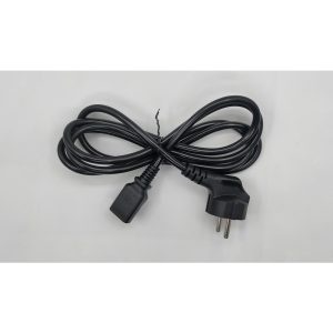 Кабель питания C13 TO EURO, 160мм, No Name