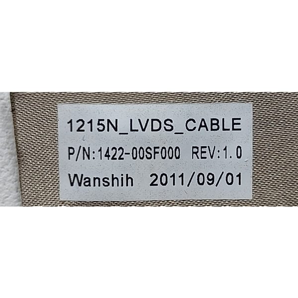 Шлейф матрицы 1422-00SF000, Asus Eee PC 1215, 1215P, 1215N