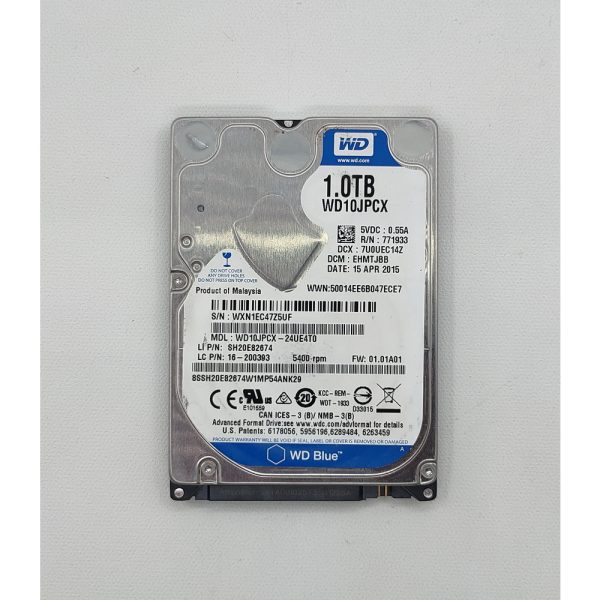Жесткий диск WD10JPCX, WD, 1Tb, SATA, 2.5"